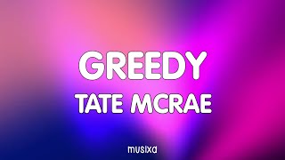 Tate McRae - Greedy (Lyrics) (Sped Up) Resimi