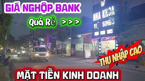 Chủ Ngộp ngân hàng cần bán gấp mặt tiền kinh doanh buôn bán P. An Phú Tp. Hồ Chí Minh