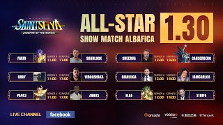 ALL STAR SHOW MATCH ALBAFICA CON TOPS DE JAMIR: FAKIR, GRAY, PAPA, ELAE, STRIFFE, IAMCARLOS. SSAKOTZ