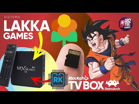 🌻LAKKA na sua 🕹️TV BOX RETROGAMES Configuração do ZERO | rockship 3228 / 3229 MXQ-MX9 Etc.