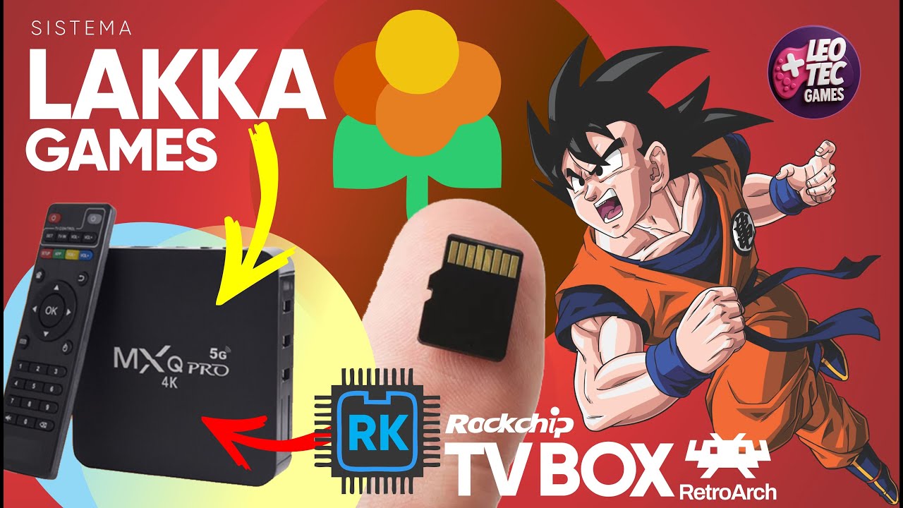 🌻LAKKA na sua 🕹️TV BOX RETROGAMES Configuração do ZERO