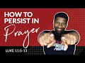 How to Keep Praying When You Feel Like Giving Up!