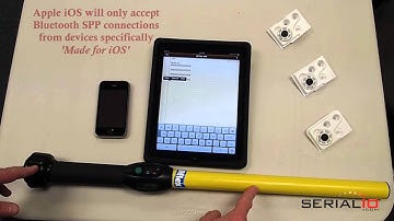 BlueSnap Bridge Reading RFID LiveStock Tags into iPad2 Apps