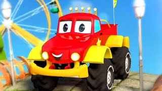 If You're Happy And You Know, Monster Truck Dan Cartoon for Kids