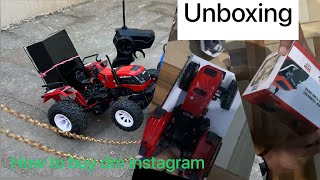 Unboxing rc tractor modifi||how to buy(@Modified_tractor_B2 )#trending #trector #homemade #unboxing
