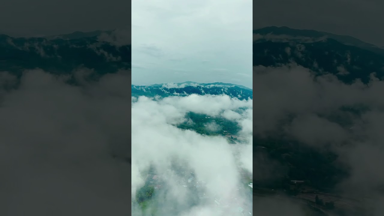 Floating above the mountains of Chiang Mai 🌄