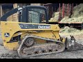 John Deere CT322 Tracked Skid Loader  - additional footage