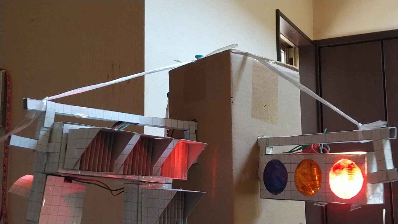 自作信号機(完成)