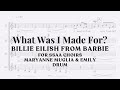 What I Was Made For For SSAA Choirs Arranged By MaryAnne Muglia And Emily Drum 