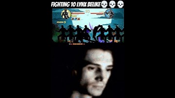 FIGHTING 10 LYNX BELIKE💀💀💀#shorts #shadowfight2 #memes #shortsfeed