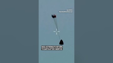 NASA astronauts return to Earth after 9 months stuck in space