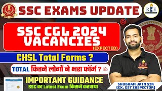 SSC CGL 2024 Vacances(expected)| CHSL 2024 competition| Important suggestions| SSC latest updates