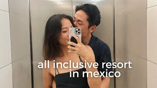 what I eat in a weekend vlog | all inclusive resort in mexico