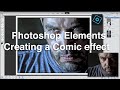 Comic effect Photoshop Elements