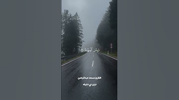 قران كريم ارح قلبك وسمعك #قران #quran #المصحف #عبدالرحمن_مسعد #راحة_نفسية @قران_في_دقيقة