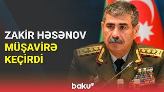 Zakir Həsənov müşavirə keçirdi - BAKU TV (24.09.2022)