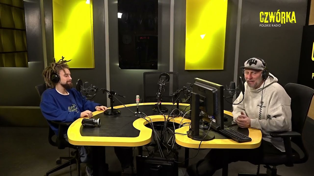 Chudy Dredd w Poranku Czwórki (prowadzi Numer Raz)