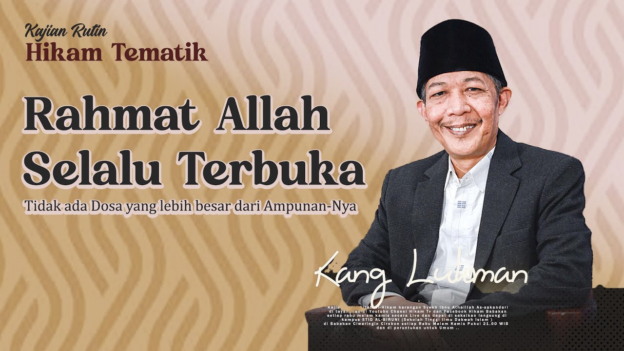 RAHMAT ALLAH SELALU TERBUKA