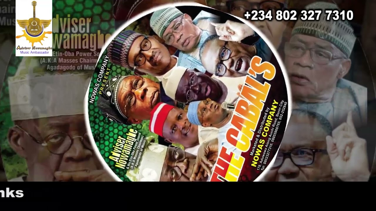 Adviser Nowamagbe Latest Musical Full Album Titled THE CABARS Tracks1- 2- 3- 4