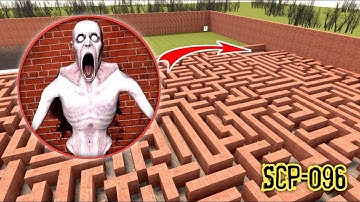 SCP-096 Caught Me in The Maze in Garry