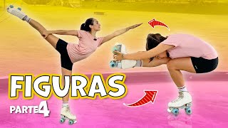 Posiciones Desafiantes, domina tu patinaje: Figuras díficiles en patines