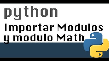 Usando Modulos (ejercicio con modulo math) - Curso Python (11)