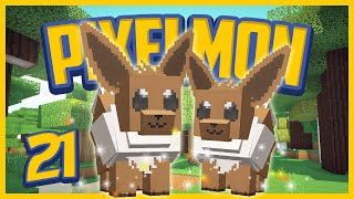 Minecraft pixelmon 3.1 "double eevee!" season 3 ep.21