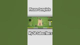complete 50 subscribers #realcricket24 #cricket #india #viratkohli #dreamcricket24 #gam#ipl #footbal