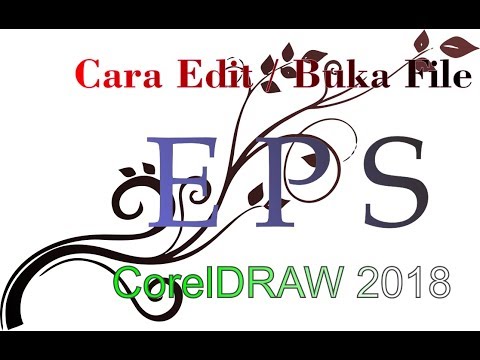 Cara membuka file eps di corel