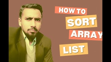 How to Sort an Array in Java | Sort an Array of Integers in ascending order | ASC | Java Program