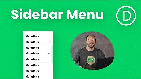 How To Make A Divi Sidebar Menu
