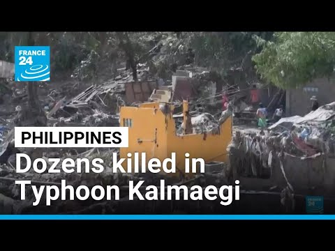 颱風海鷗漸遠離 菲律賓罹難者攀至100多人