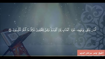 ما تيسر من سورة الزمر - الشيخ ياسر سرحان الديب