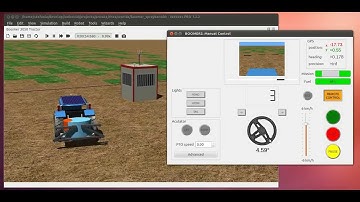 Manual control of RHEA tractor