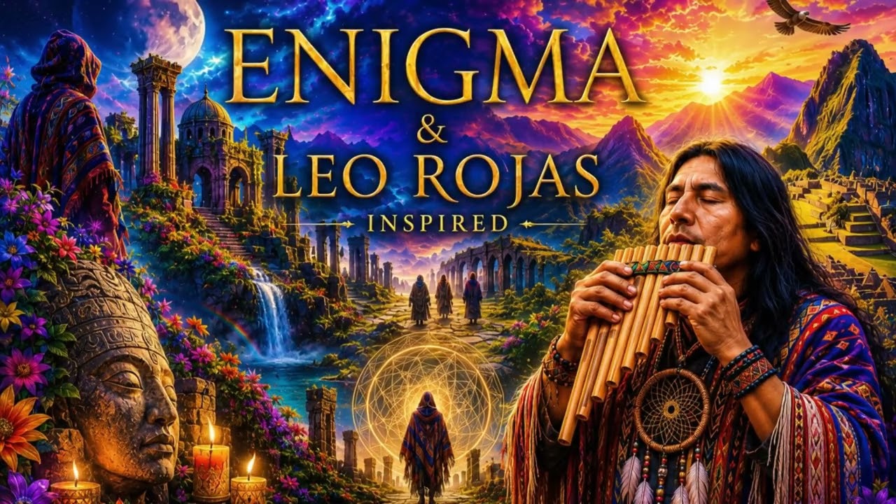 Enigma \u0026 Leo Rojas Inspired | Spirit of the Andes | Sacred Flute and Mystical Ambient