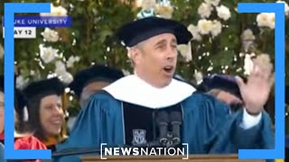 Why did Duke students walk out of Jerry Seinfeld speech at commencement? | Dan Abrams Live