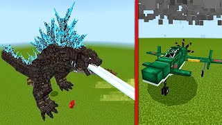 Годзилла Минус Один В Майнкрафт Мод  Godzilla Minecraft