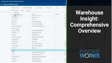 Warehouse Insight - Comprehensive Overview