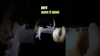 NOFX - Leave It Alone Cover #nofx