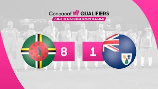 Concacaf Women Qualifiers GS 2022 Highlights: Dominica vs Turks and Caicos Islands