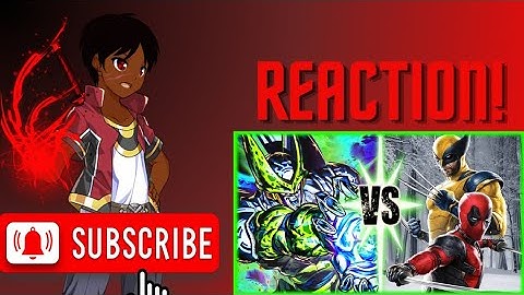 Perfect Cell Vs Deadpool & Wolverine [Blender Animation] REACTION