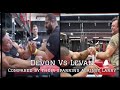 Devon Larratt vs Levan Saginashvilli (Compared by their sparring against Larry Wheels)