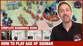 HOW TO PLAY AGE OF SIGMAR  Complete Beginners Guide Warhammer