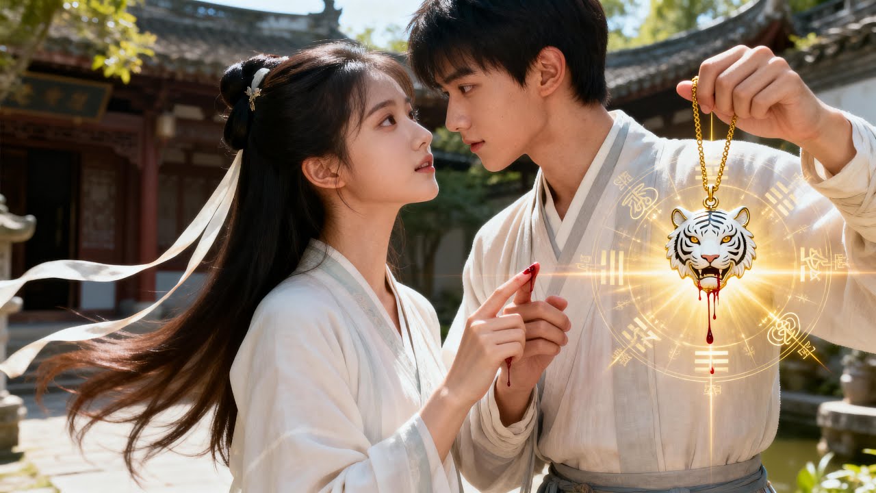 Reborn in a cave meets a girl, blood awakens tiger pendant, gains powers to protect her for life.