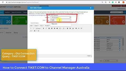 How to Connect TIKET to Channel Manager Australia