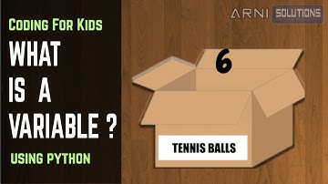 1. What is a Variable in Programming Languages? Learn to Code using Python. Coding For Kids.