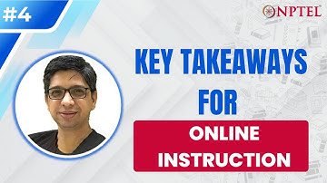 #4 Key takeaways for online instruction | Designing Learner- Centric MOOCs