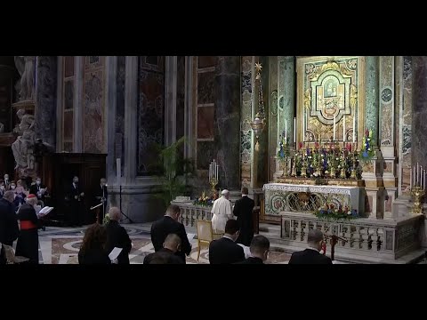 Papa Francisco presidió Rosario e inaugura maratón de oración por el fin de la pandemia