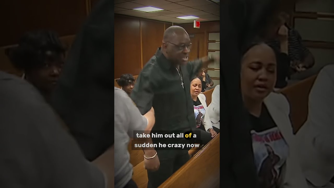  HE TRIED TO GET AWAY FROM YOU Father Confronts His Son S Killer