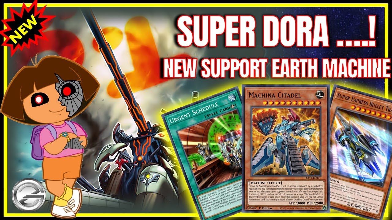 Earth Machine Deck Gets Super Dora  New Rank 10 Xyz Monster Combo Guide |  Duel Links